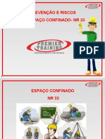 Prevenção e riscos em espaços confinados segundo a NR 33