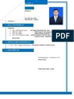 Curriculum Vitae (CV) : Data Pribadi