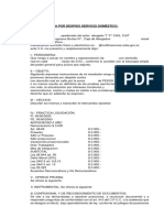 Inicia Demanda Por Despido Servicio Doméstico