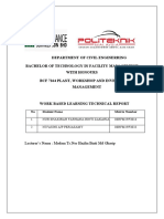 Technical Report BCF 7264 Inventory Nur Shakirah Farhana (F3016) & Nivasini (F3033)