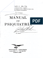 Betta Juan C - Manual de Psiquiatria - 5ta Edición - 1972 PDF