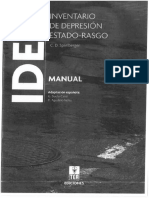 Ider Inventario Depresion Estado Rasgo Manualpdf PDF