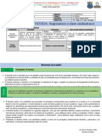 Sesión de Bienvenida 3°a (Grupo 1)