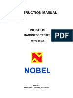 Instruction Manual: Hardness Tester