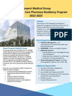 PGY1 Managed Care Prospect Residency Flyer 2022-2023 PDF