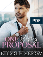 One Bossy Proposal - An Enemies - Nicole Snow PDF