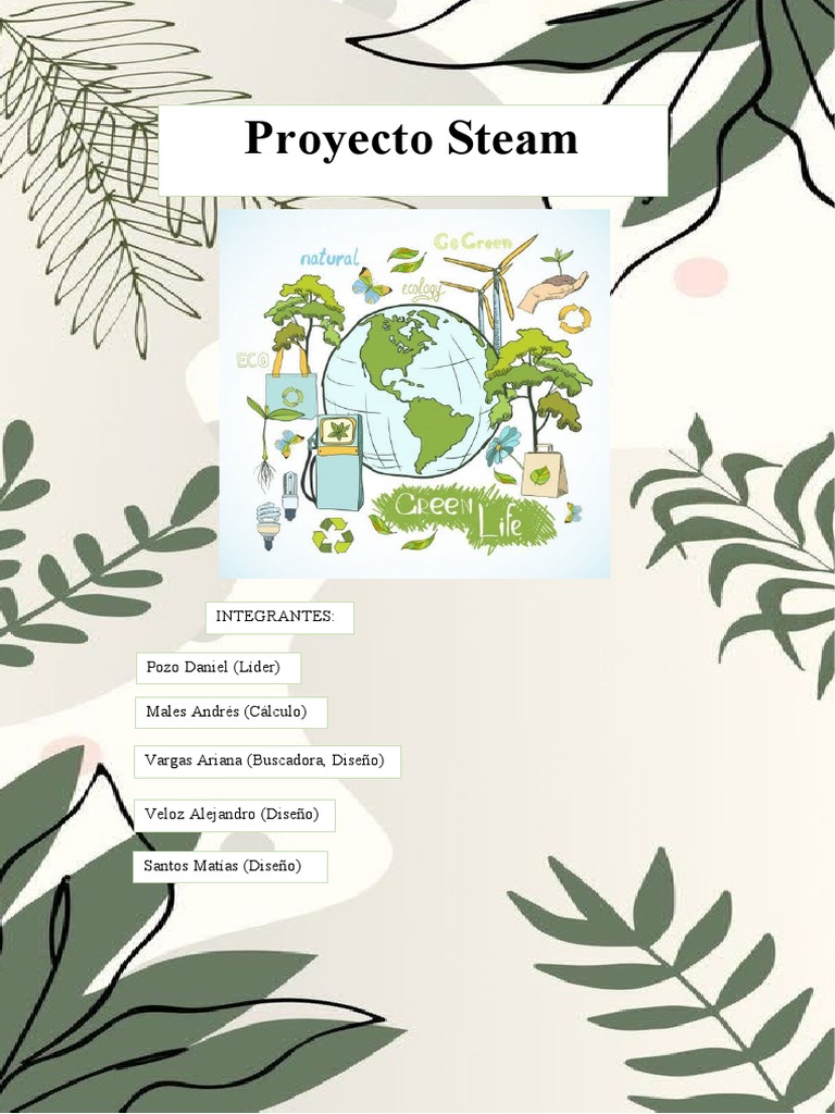 Proyecto Steam 3 | PDF | Papel | Materiales