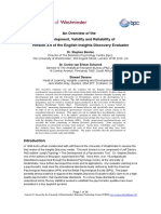 Development Reliability and Validity Draft Paper Oct 2005 PDF