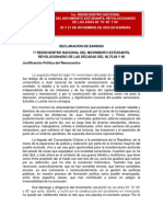 Declaración de Barinas PDF