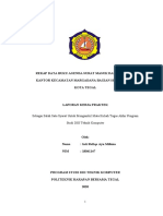 Rekap Data Buku Agenda Surat Masuk Dan Keluar Di Kantor Kecamatan Margadana Bagian Sekretariat Kota Tegal - Inti Rafiqa Ayu Millena