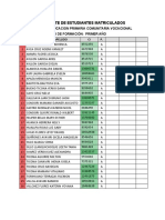 Est. Matriculados Primer Año