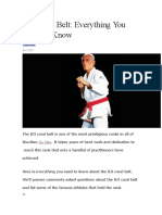 Everything You Need to Know About the Prestigious BJJ Coral Belt