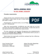 Festa Junina traz parceria para comerciantes locais