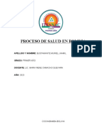 Proceso de Salud en Bolivia