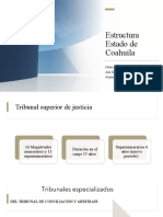 Estructura Estado de Coahuila