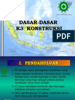 Dasar K3 Konstruksi