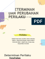 Pertemuan 5. Determinan Perilaku Kesehatan