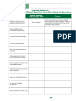 Ethics Exercises 12th Grade