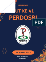  Undangan HUT 41 Tahun PERDOSRI