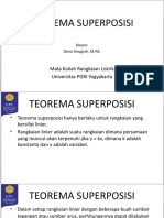 Teorema Superposisi