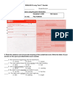 Eng 5 Q1 Long Test