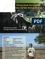 Prinsip Dasar Konservasi Satwa Liar For PEKASL PDF