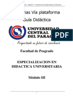 Didactica Superior Modulo III - Sistematización de La Enseñanza y El Aprendizaje