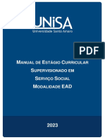 Manual - Estágio Curricular Supervisionado em Serviço Social - EAD - 2023