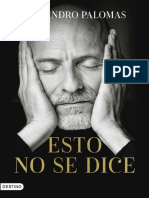 Esto No Se Dice - Alejandro Palomas - E.P PDF