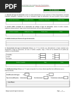 Formato IPH 2024: Informe Policial | PDF | Queja | Policía