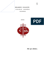 Reglamento Oficial Evaluacion 2022 PDF