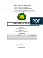 Formato para Informe de Practicas de Destilacion