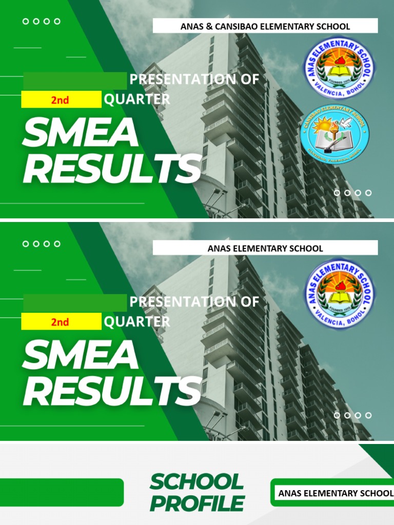 Q2 SMEA Dashboard ANAS CANSIBAO - ES 2022 2023 | PDF | Communication ...
