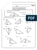 Finding-the-Area-of-a-Triangle-Worksheet