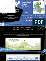 POLITICA NACIONAL DEL AMBIENTE AL 2030 (Pag 136-139)