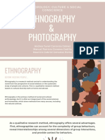 Ethnography and Photography Anthro PDF