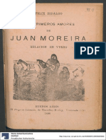 Los Primeros Amores de Juan Moreira - Felix Hidalgo
