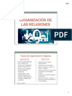 Organización de Las Religones