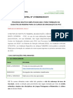 EDITAL #27 - DEING - 2023 - 1 - Cadastro de Reserva PDF