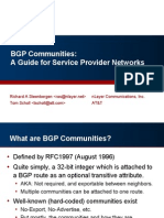 BGPcommunities