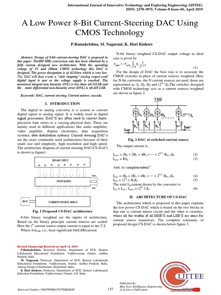 D F60390486S19 PDF PDF Digital To Analog Converter Cmos