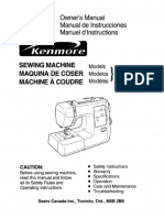 Kenmore Sewing Machine 385