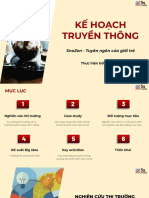 SnoZen - Đề Xuất Truyền Thông