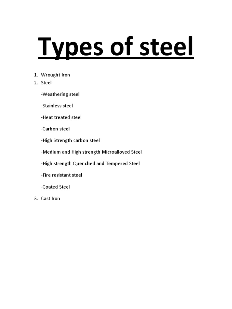 types-of-steel-pdf-steel-stainless-steel