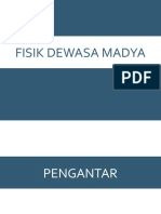 Perkembangan Fisik Dewasa Madya