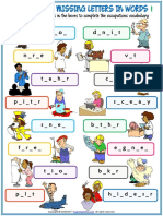 Vocabulary Occupations 1 PDF