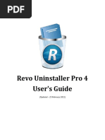 Revo Uninstaller Pro Help