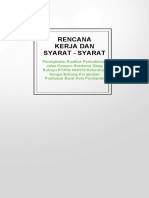 Rencana Kerja Peningkatan Kualitas Permukiman Jalan Komyos