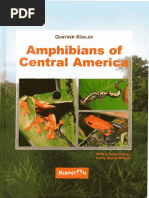 gunter köhler.2010.amphibians of central america | PDF | Amphibian ...