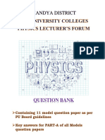 2nd Puc Question Papers PDF
